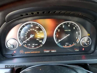 2013 BMW 7 Series 750Li with VIN WBAYE8C53DDE22191, listed as a Copart auction lot 58224424 with 176,297 mi miles and Salvage title. Bid and sale history available at DreamBid. Image 9.