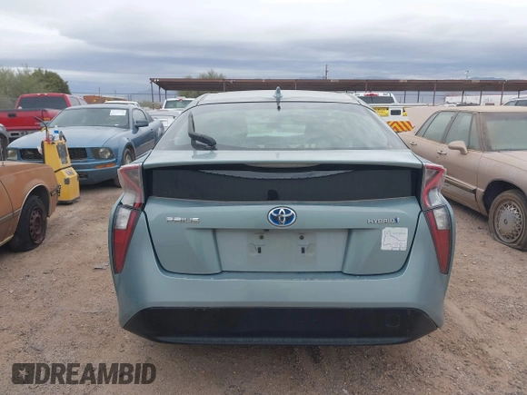 2016 Toyota Prius Four with VIN JTDKARFU2G3526613, listed as a IAAI auction lot 41742117 with 162,214 mi miles. Bid and sale history available at carsss.com. Image 16.