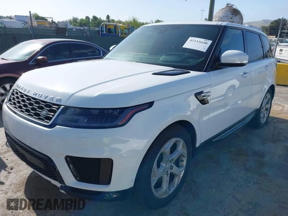 2018 Land Rover Range Rover Sport HSE with VIN SALWR2RK2JA182403, listed as a IAAI auction lot 42111640 with 100,842 mi miles. Bid and sale history available at carsss.com. Image 17.