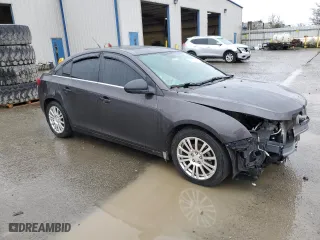 2014 Chevrolet Cruze ECO with VIN 1G1PH5SB6E7348640, listed as a Copart auction lot 88971785 with 114,834 mi miles and Clean Title. Bid and sale history available at carsss.com. Image 4.