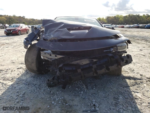 2022 Dodge Charger Scat Pack with VIN 2C3CDXGJ3NH191395, listed as a Copart auction lot 48655404 with 25,444 mi miles and Salvage Title. Bid and sale history available at carsss.com. Image 5.