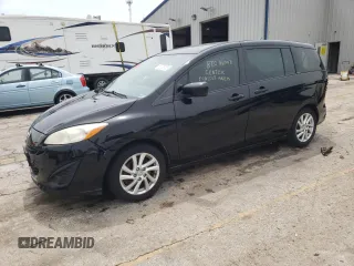 2012 Mazda 5 Sport z VIN JM1CW2BL2C0108204, wystawiony jako Copart lot #55729765 z przebiegiem 113 302 mil mil oraz Szkoda całkowita • Salvage title. Historia ofert i sprzedaży dostępna na DreamBid. Obrazek 1.
