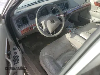 2002 Mercury Grand Marquis LS Premium with VIN 2MEFM75W62X642522, listed as a Copart auction lot 47744225 with 118,318 mi miles and Salvage Title. Bid and sale history available at DreamBid. Image 8.