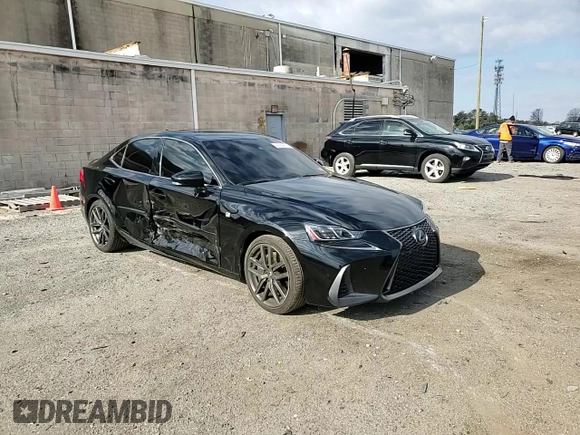 2020 Lexus IS with VIN JTHG81F24L5042702, listed as a Copart auction lot 48984674 with 45,470 mi miles. Bid and sale history available at carsss.com. Image 11.