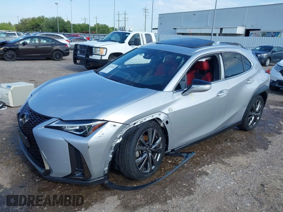 2019 Lexus UX 200 with VIN JTHY3JBH6K2013523, listed as a IAAI auction lot 42180390 with 84,914 mi miles and . Bid and sale history available at DreamBid. Image 2.