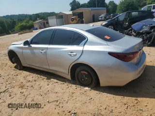 2018 Infiniti Q50 Luxe with VIN JN1EV7AP8JM363476, listed as a Copart auction lot 61403305 with Not provided miles and Salvage title. Bid and sale history available at DreamBid. Image 2.