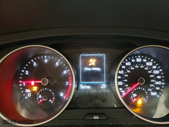 2018 Volkswagen Tiguan S with VIN 3VV0B7AX9JM034033, listed as a Copart auction lot 43441295 with 127,719 mi miles and Salvage Title. Bid and sale history available at carsss.com. Image 9.