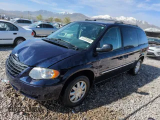 2006 Chrysler Town & Country LWB Touring with VIN 2A4GP54LX6R661586, listed as a Copart auction lot 53335385 with 72,597 mi miles and Salvage Title. Bid and sale history available at carsss.com. Image 1.