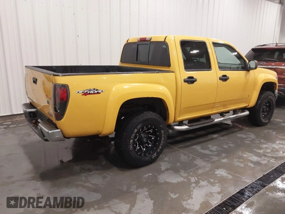 2007 GMC Canyon SLE2 with VIN 1GTDT13E478122412, listed as a IAAI auction lot 41365728 with 100,849 mi miles. Bid and sale history available at carsss.com. Image 4.