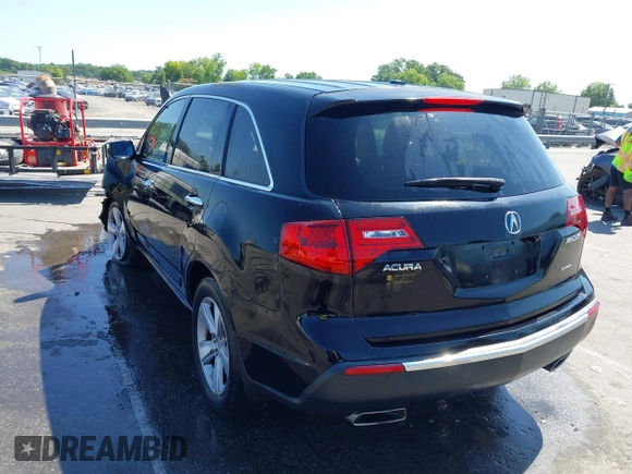 2012 Acura MDX with VIN 2HNYD2H25CH502313, listed as a IAAI auction lot 42542097 with 152,657 mi miles and . Bid and sale history available at DreamBid. Image 3.