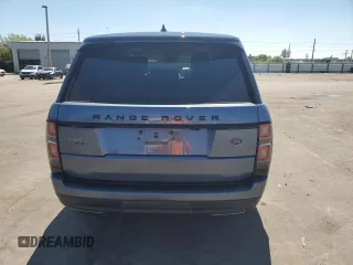 2020 Land Rover Range Rover P525 HSE with VIN SALGS2SE2LA414448, listed as a Copart auction lot 56851715 with 40,748 mi miles and Salvage title. Bid and sale history available at DreamBid. Image 6.