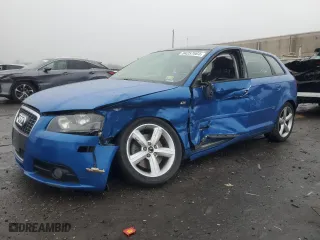 2008 Audi A3 with VIN WAUHF78P78A165574, listed as a Copart auction lot 84257064 with 127,282 mi miles and Salvage Title. Bid and sale history available at carsss.com. Image 1.