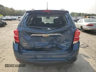 2016 Chevrolet Equinox LT with VIN 2GNFLFEKXG6269355, listed as a Copart auction lot 53892635 with 80,382 mi miles and Salvage Title. Bid and sale history available at DreamBid. Image 6.
