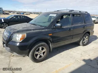 2006 Honda Pilot EX-L with RES with VIN 5FNYF28696B047494, listed as a Copart auction lot 82694934 with 213,949 mi miles and Clean Title. Bid and sale history available at carsss.com. Image 1.
