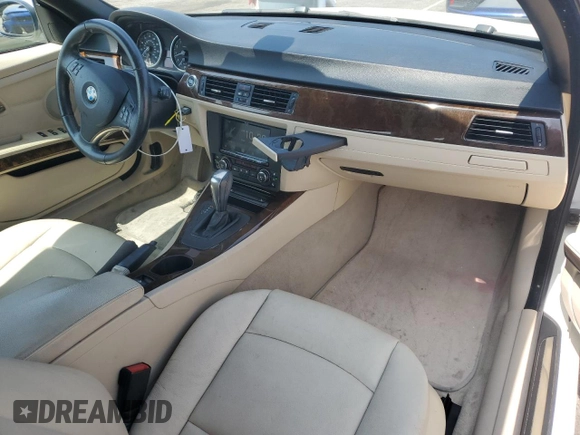 2007 BMW 3 Series 328i with VIN WBAWL13587PX16660, listed as a Copart auction lot 61865865 with 116,834 mi miles and Salvage title. Bid and sale history available at DreamBid. Image 8.