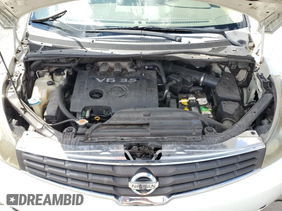 2008 Nissan Quest with VIN 5N1BV28U18N104617, listed as a Copart auction lot 69333144 with 172,432 mi miles and Salvage Title. Bid and sale history available at carsss.com. Image 12.