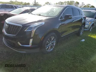 2021 Cadillac XT5 FWD Premium Luxury with VIN 1GYKNCRS0MZ173433, listed as a Copart auction lot 74671454 with Not Provided miles and Non Repairable. Bid and sale history available at carsss.com. Image 1.