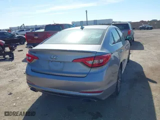 2015 Hyundai Sonata 2.4L Sport with VIN 5NPE34AF5FH080401, listed as a IAAI auction lot 41598870 with 72,047 mi miles. Bid and sale history available at carsss.com. Image 4.