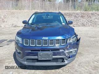 2020 Jeep Compass Latitude with VIN 3C4NJDBB0LT117321, listed as a IAAI auction lot 42027512 with 42,840 mi miles and . Bid and sale history available at DreamBid. Image 6.