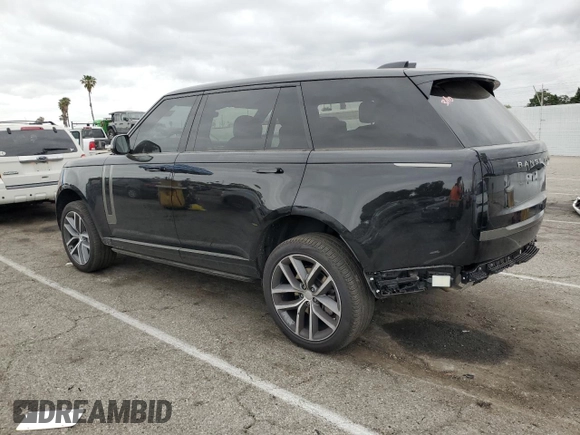 2024 Land Rover Range Rover SE z VIN SALKPBFU8RA253321, wystawiony jako Copart lot #52424685 z przebiegiem 10 418 mil mil oraz Szkoda całkowita • Salvage title. Historia ofert i sprzedaży dostępna na DreamBid. Obrazek 2.