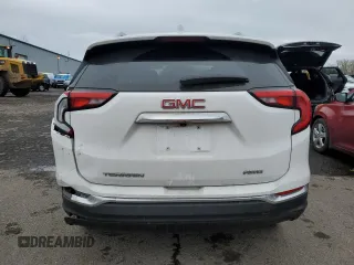 2021 GMC Terrain SLT with VIN 3GKALVEV1ML314007, listed as a Copart auction lot 44845655 with 74,673 mi miles and Salvage Title. Bid and sale history available at DreamBid. Image 6.