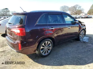 2015 Kia Sorento SX with VIN 5XYKW4A73FG574329, listed as a Copart auction lot 45557995 with 176,384 mi miles and Salvage Title. Bid and sale history available at carsss.com. Image 3.