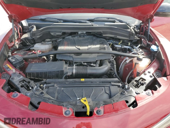 2019 Alfa Romeo Stelvio Ti z VIN ZASPAKBN8K7C69851, wystawiony jako Copart lot #49490875 z przebiegiem Nie podano mil oraz Szkody całkowita. Historia ofert i sprzedaży dostępna na DreamBid. Obrazek 13.