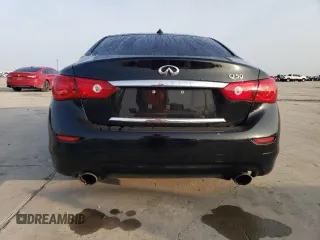 2015 Infiniti Q50 Premium with VIN JN1BV7APXFM341439, listed as a Copart auction lot 51389755 with 112,343 mi miles and Clean title. Bid and sale history available at DreamBid. Image 6.