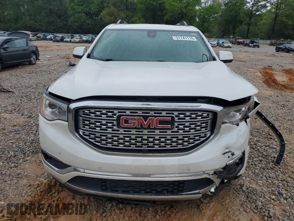 2017 GMC Acadia Denali with VIN 1GKKNPLS8HZ228288, listed as a Copart auction lot 51741115 with 116,427 mi miles and Salvage Title. Bid and sale history available at DreamBid. Image 5.