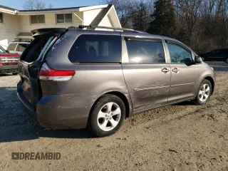 2012 Toyota Sienna LE AAS with VIN 5TDKK3DC6CS176156, listed as a Copart auction lot 45505975 with 86,791 mi miles and Salvage Title. Bid and sale history available at DreamBid. Image 3.