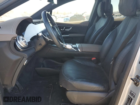 2023 Mercedes-Benz EQS with VIN 4JGDM4EBXPA013264, listed as a Copart auction lot 44364395 with 15,911 mi miles and Salvage Title. Bid and sale history available at carsss.com. Image 7.