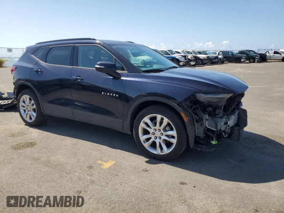 2020 Chevrolet Blazer LT with VIN 3GNKBJRS1LS587827, listed as a Copart auction lot 43178735 with 37,254 mi miles and Clean title. Bid and sale history available at DreamBid. Image 4.