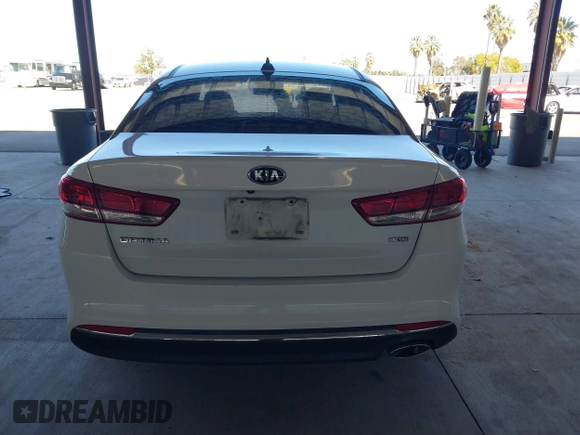 2016 Kia Optima LX Turbo with VIN 5XXGT4L19GG043570, listed as a IAAI auction lot 41837500 with 160,231 mi miles. Bid and sale history available at carsss.com. Image 16.