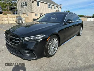 2021 Mercedes-Benz S 580 z VIN W1K6G7GB3MA049043, wystawiony jako Copart lot #58928455 z przebiegiem 112 852 mil mil oraz Tytuł czysty. Historia ofert i sprzedaży dostępna na DreamBid. Obrazek 1.