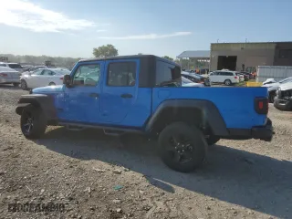 2021 Jeep Gladiator Texas Trail with VIN 1C6JJTAM5ML546356, listed as a Copart auction lot 68625434 with 43,518 mi miles and Salvage Title. Bid and sale history available at carsss.com. Image 2.