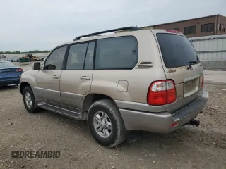 1999 Lexus LX 470 with VIN JT6HT00W2X0043805, listed as a Copart auction lot 54496735 with 520,244 mi miles and Clean Title. Bid and sale history available at DreamBid. Image 2.