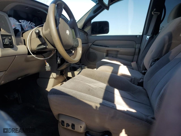 2004 Dodge Ram 1500 SLT with VIN 1D7HA18N94S516718, listed as a Copart auction lot 86738524 with 0 mi miles and Salvage Title. Bid and sale history available at carsss.com. Image 7.