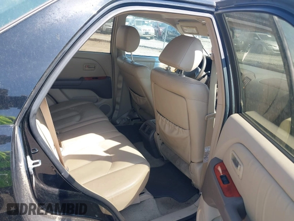 2000 Lexus RX 300 with VIN JT6HF10U9Y0102166, listed as a IAAI auction lot 42145663 with 137,514 mi miles. Bid and sale history available at carsss.com. Image 8.