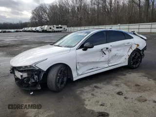 2022 Kia K5 GT-Line z VIN 5XXG64J22NG100028, wystawiony jako Copart lot #51020385 z przebiegiem Nie podano mil oraz Szkoda całkowita • Salvage title. Historia ofert i sprzedaży dostępna na DreamBid. Obrazek 1.