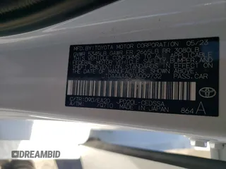 2023 Toyota Mirai XLE with VIN JTDAAAAA3PA009732, listed as a Copart auction lot 68083874 with 12,563 mi miles and Salvage Title. Bid and sale history available at carsss.com. Image 13.