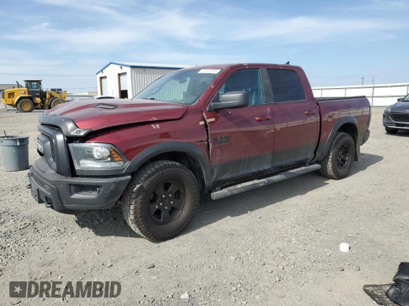 2018 Ram 1500 Rebel with VIN 1C6RR7YT7JS204411, listed as a Copart auction lot 60595855 with 333,333 mi miles and Clean title. Bid and sale history available at DreamBid. Image 1.