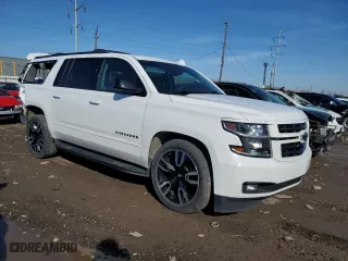 2020 Chevrolet Suburban Premier with VIN 1GNSKJKJXLR123259, listed as a Copart auction lot 46434524 with 118,367 mi miles. Bid and sale history available at carsss.com. Image 4.