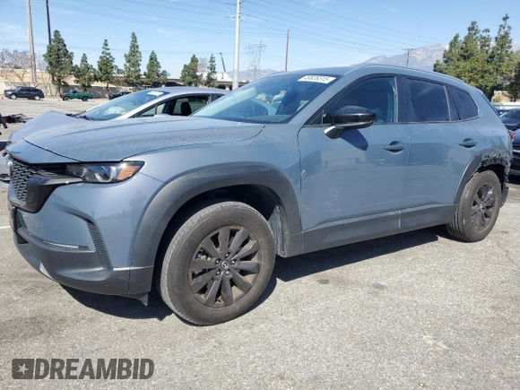2023 Mazda CX-50 2.5 S Preferred Plus Package with VIN 7MMVABCM3PN113614, listed as a Copart auction lot 49926315 with 26,256 mi miles and Salvage Title. Bid and sale history available at carsss.com. Image 1.