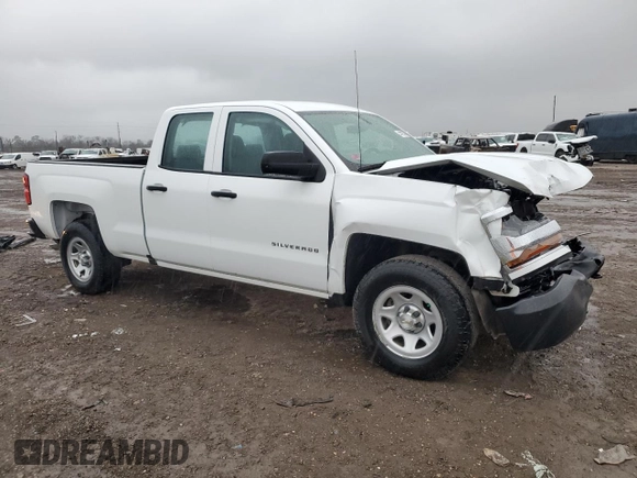 2018 Chevrolet Silverado 1500 Work Truck with VIN 1GCRCNEC3JZ330209, listed as a Copart auction lot 44795775 with 0 mi miles and Salvage Title. Bid and sale history available at carsss.com. Image 4.
