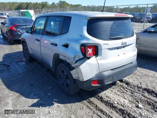2017 Jeep Renegade Sport with VIN ZACCJAAB6HPF89691, listed as a IAAI auction lot 41694322 with 78,278 mi miles. Bid and sale history available at carsss.com. Image 3.