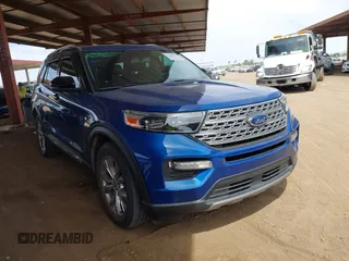 2021 Ford Explorer Limited z VIN 1FMSK8FH9MGC28022, wystawiony jako IAAI lot #42369135 z przebiegiem 24 175 mil mil oraz . Historia ofert i sprzedaży dostępna na DreamBid. Obrazek 1.