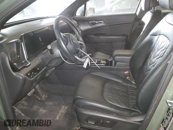 2023 Kia Sportage X-Line with VIN 5XYK6CAF8PG122962, listed as a Copart auction lot 41755355 with 47,640 mi miles and Salvage Title. Bid and sale history available at carsss.com. Image 7.