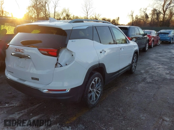 2021 GMC Terrain SLT with VIN 3GKALPEV5ML325040, listed as a IAAI auction lot 41380105 with 97,776 mi miles and . Bid and sale history available at DreamBid. Image 4.