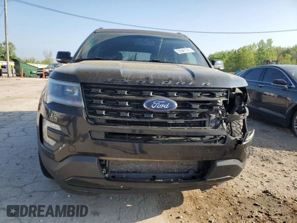 2017 Ford Explorer Sport with VIN 1FM5K8GT8HGA74683, listed as a Copart auction lot 55941375 with 160,898 mi miles and Salvage title. Bid and sale history available at DreamBid. Image 5.