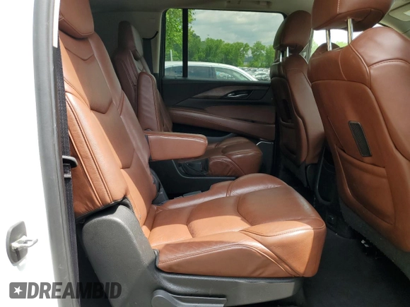 2019 Cadillac Escalade ESV Premium Luxury z VIN 1GYS4JKJXKR268636, wystawiony jako Copart lot #58922025 z przebiegiem 137 285 mil mil oraz Szkoda całkowita • Salvage title. Historia ofert i sprzedaży dostępna na DreamBid. Obrazek 11.